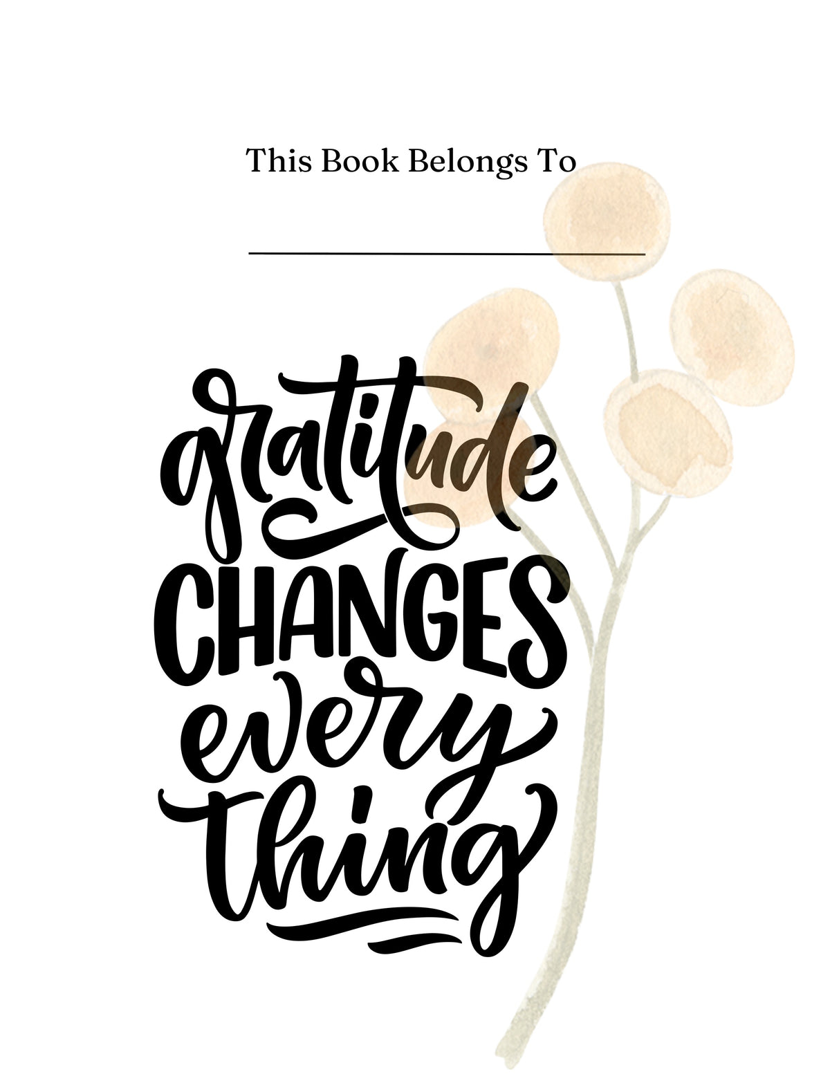 Gratitude Daily | A Gratitude Journal.